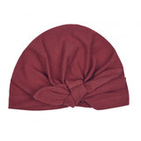 Bonnet forme turban tomette