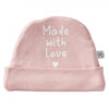 Bonnet "Made with love" rose thé