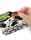 Carnet Créatif Velours dino