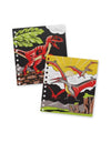 Carnet Créatif Velours dino