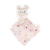 Carré Douceur Doudou Souris Jolie Marguerite 17 cm