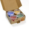 Coffret 4 pots "Aki" peinture aux doigts naturelle & vegan