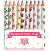 10 crayons de couleurs