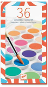 Palettes de peinture - 36 pastilles de gouaches