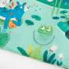 Moulin Roty - Livre tissu d'activité - Dans la jungle