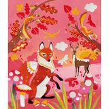 Kit créatif - Peinture nacrée avec pochoir 4 saisons