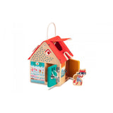 Maison d'apprentissage avec serrures