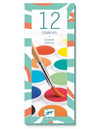 Pastilles de gouaches classique
