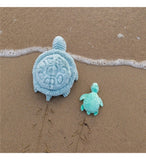 Tortue Maman Bébé Sauvenou - Menthe