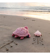 Tortue Maman Bébé Sauvenou - Rose