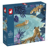 Puzzles Tigres Au Clair De Lune 1000pcs