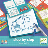 Apprendre à dessiner Step by step Arthur and co