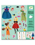 Stickers & Paperdolls - Trop mode