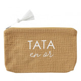 Trousse cadeau Tata en Or