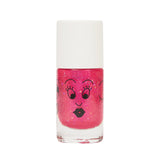 Vernis enfant base eau - Sissi (rose pailleté)