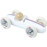 Voiture Grand Prix Vintage - MM blanc